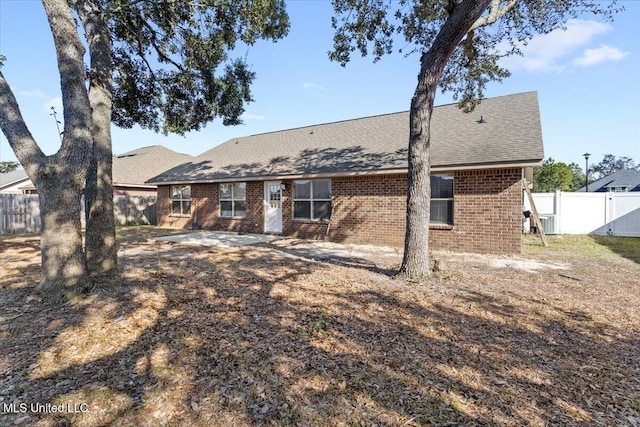 view of rear view of house