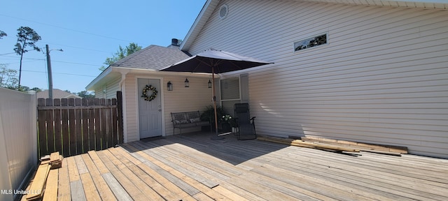 8422 Kaleki Way, Diamondhead, MS 39525 - view of deck