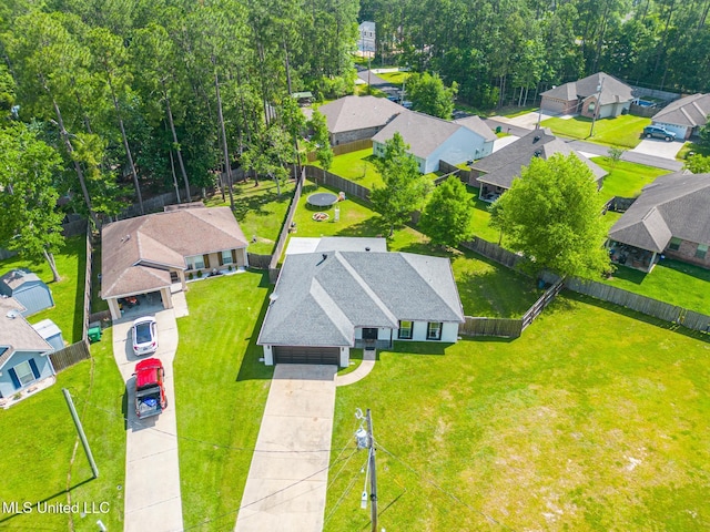 8412 Kaleki Pl, Diamondhead, MS 39525 - aerial view of residential area