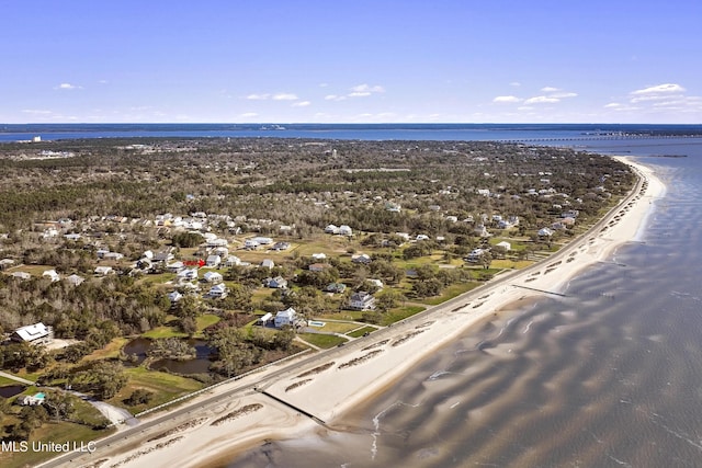 122 Aiken Rd, Waveland, MS 39576 - bird's eye view featuring a water view