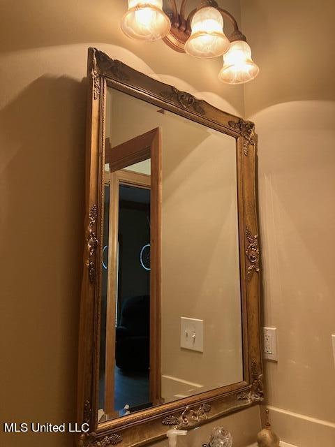 view of room details