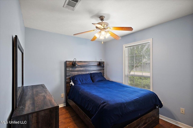 900 Redwood Cv, Byram, MS 39272 - bedroom with wood finished floors and a ceiling fan
