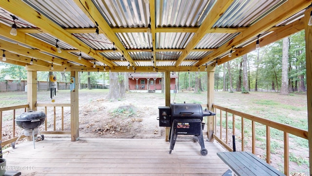 3902 S Windermere Dr, Nesbit, MS 38651 - deck with a grill