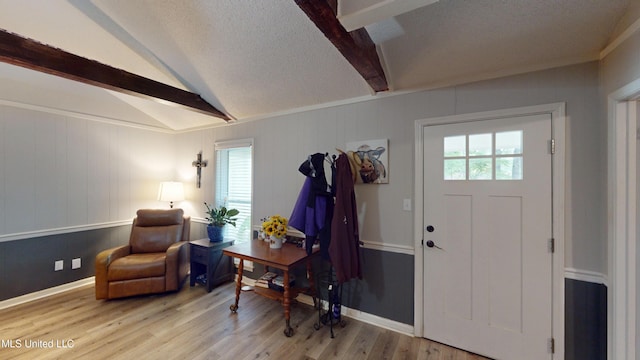 3902 S Windermere Dr, Nesbit, MS 38651 - entryway with plenty of natural light, wood finished floors, and baseboards