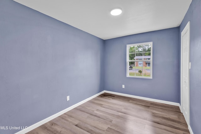 2713 Brazil St, Pascagoula, MS 39581 - empty room with wood finished floors and baseboards