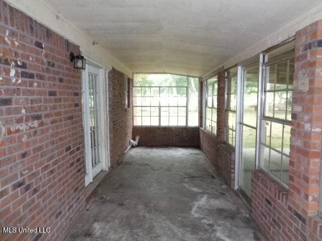 6301 Pioneer Trl, Moss Point, MS 39562 - view of unfurnished sunroom