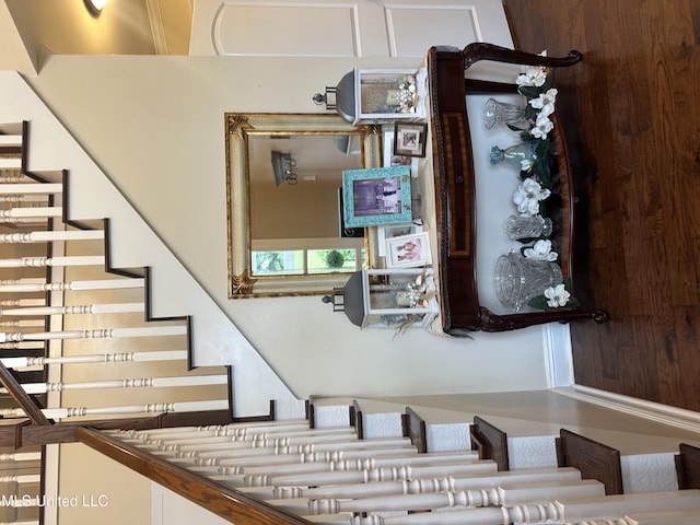 view of stairway