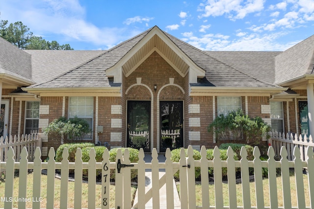 view of front of house