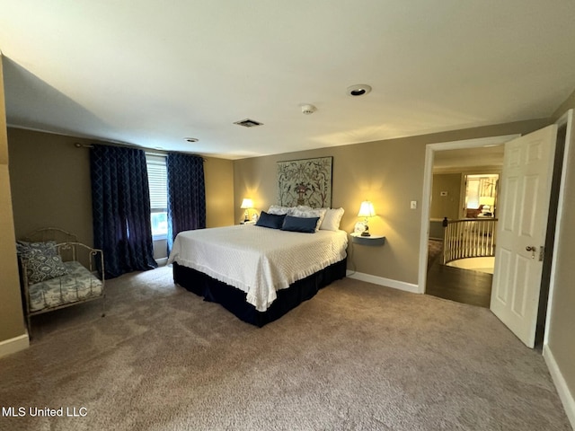 59 Dunbar Rd, Natchez, MS 39120 - carpeted bedroom featuring baseboards