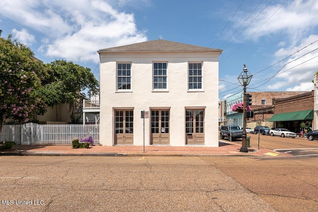 433 Main St, Natchez, MS 39120 - rear view of house with stucco siding