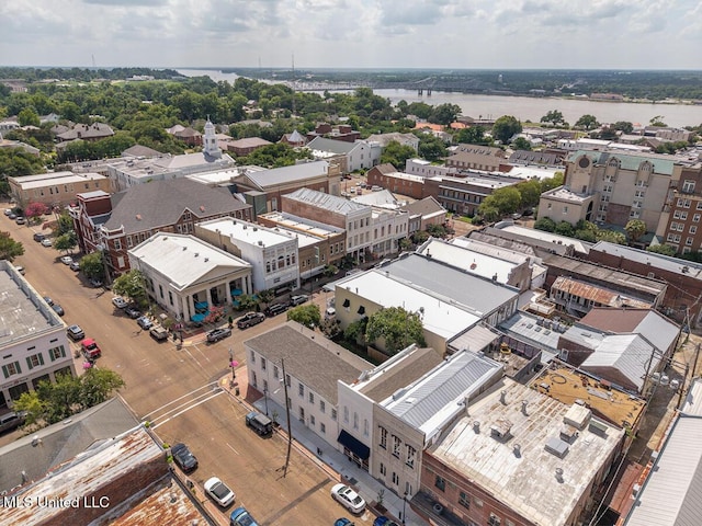 433 Main St, Natchez, MS 39120 - drone / aerial view of a nearby body of water