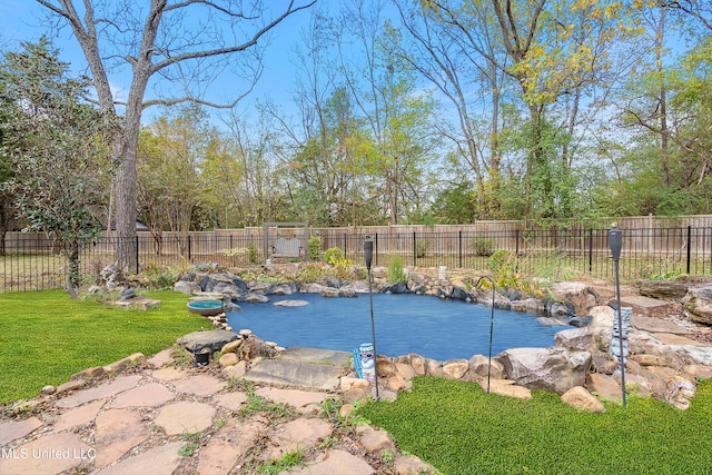 190 Briarwood Dr, Holly Springs, MS 38635 - view of pool with a small pond