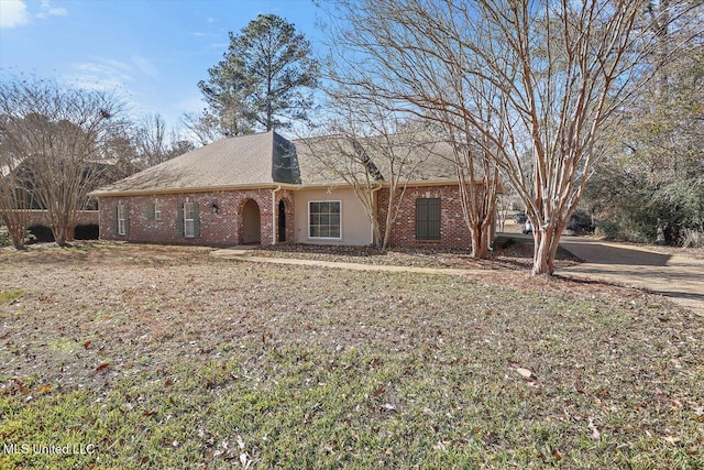 view of ranch-style house