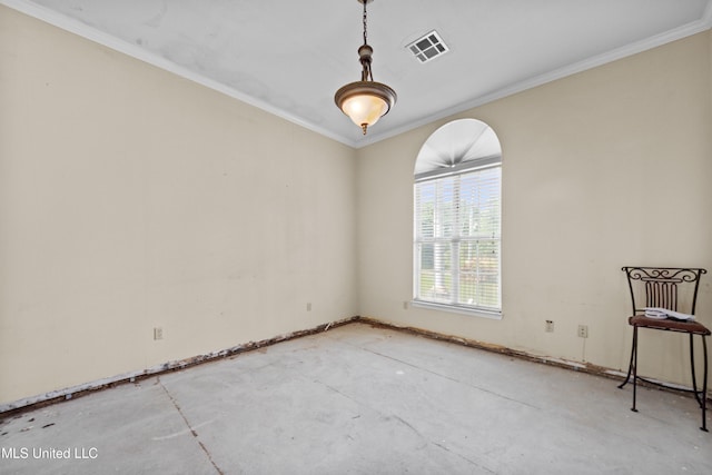 224 Clarence Ave, Pass Christian, MS 39571 - empty room featuring crown molding