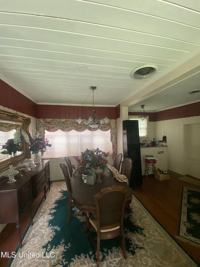 210 Colonial Cir, Jackson, MS 39211 - dining area with wood finished floors