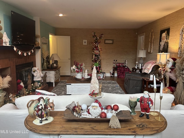 view of living room