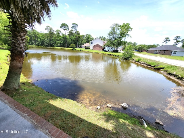 property view of water