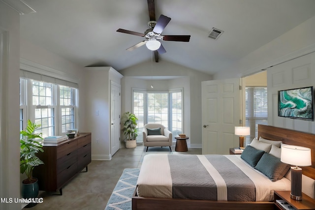 63720 N Diamondhead Dr, Diamondhead, MS 39525 - bedroom featuring baseboards and a ceiling fan