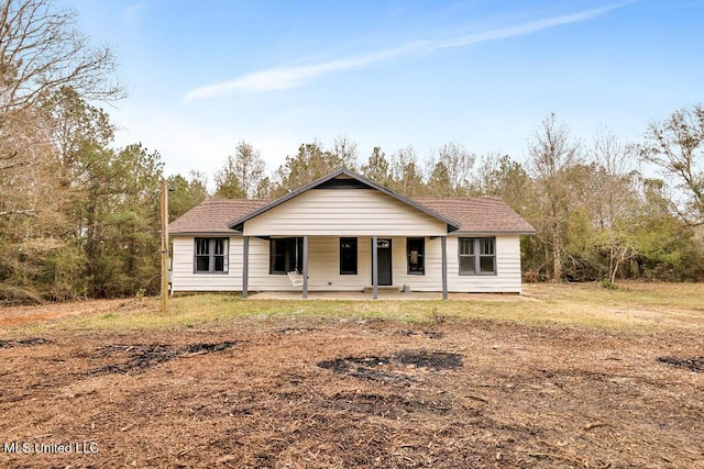 view of ranch-style home