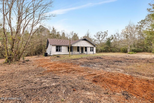 view of ranch-style home