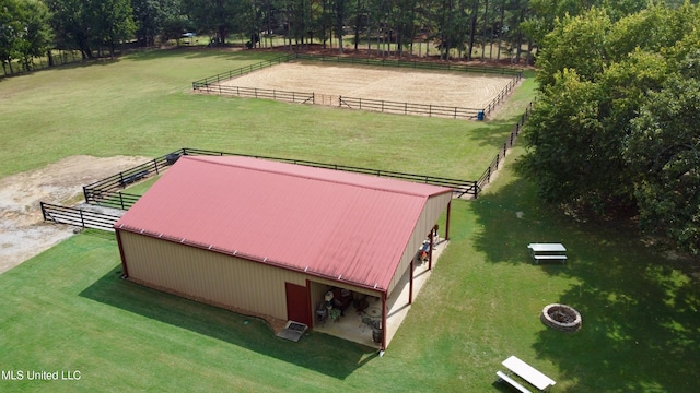 bird's eye view