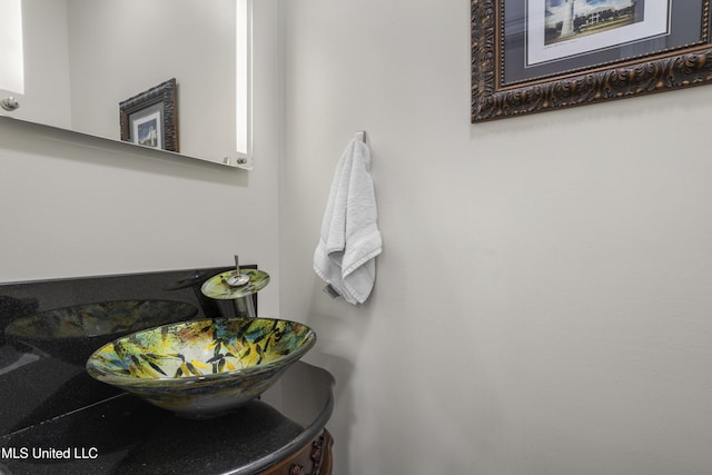 bathroom featuring sink