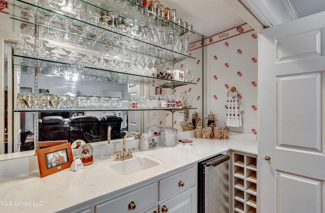 218 Harbor Ln, Brandon, MS 39047 - view of indoor wet bar