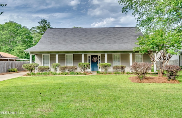 218 Harbor Ln, Brandon, MS 39047 - view of front of property with covered porch and a shingled roof