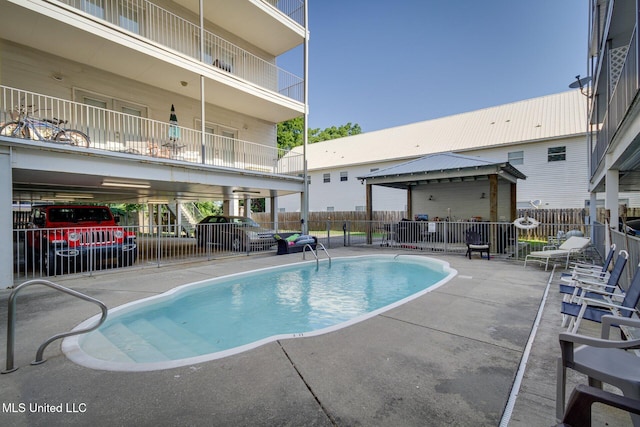 183 Mcdonnell Ave Unit 305, Biloxi, MS 39531 - community pool featuring a gazebo and a patio