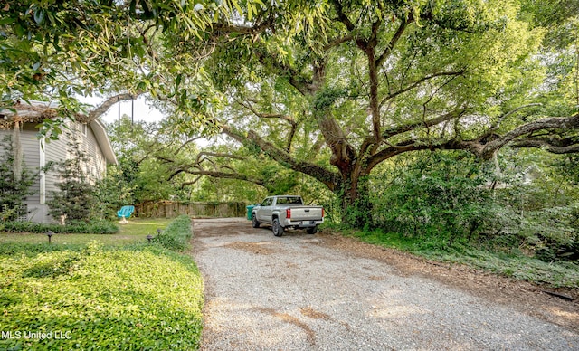 319 Washington Ave, Ocean Springs, MS 39564 - view of dirt / gravel driveway