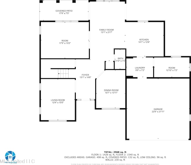 103 Buena Vista Dr, Long Beach, MS 39560 - view of home floor plan