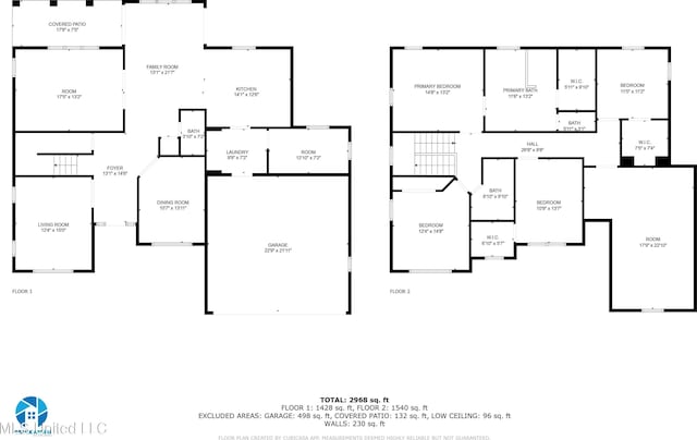 103 Buena Vista Dr, Long Beach, MS 39560 - view of floor plan / room layout