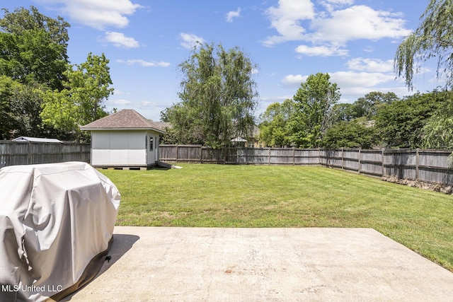 221 Penny Ln, Brandon, MS 39042 - view of yard with a patio area