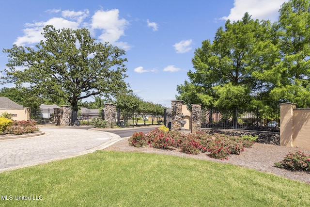 221 Penny Ln, Brandon, MS 39042 - community sign featuring a gate