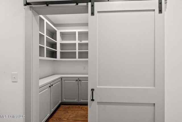 view of pantry