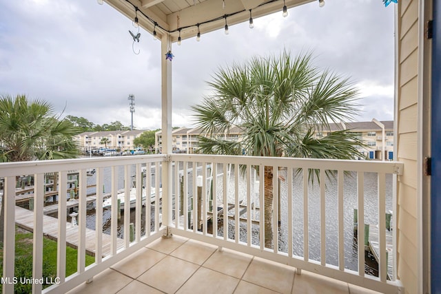 2421 Beachview Dr Unit H2, Ocean Springs, MS 39564 - balcony featuring a water view