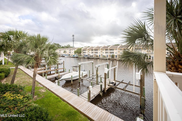 2421 Beachview Dr Unit H2, Ocean Springs, MS 39564 - dock area with a water view