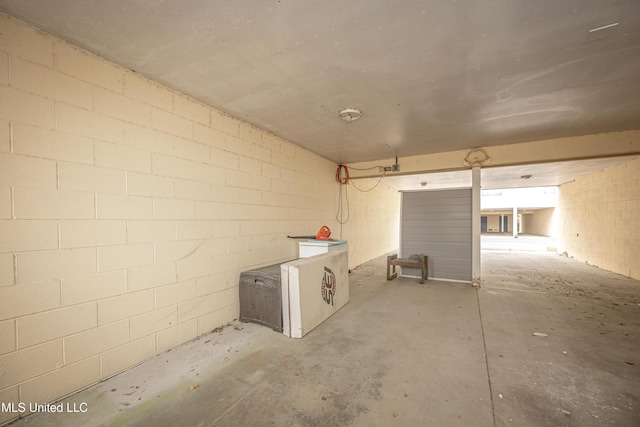 2421 Beachview Dr Unit H2, Ocean Springs, MS 39564 - finished below grade area featuring concrete block wall