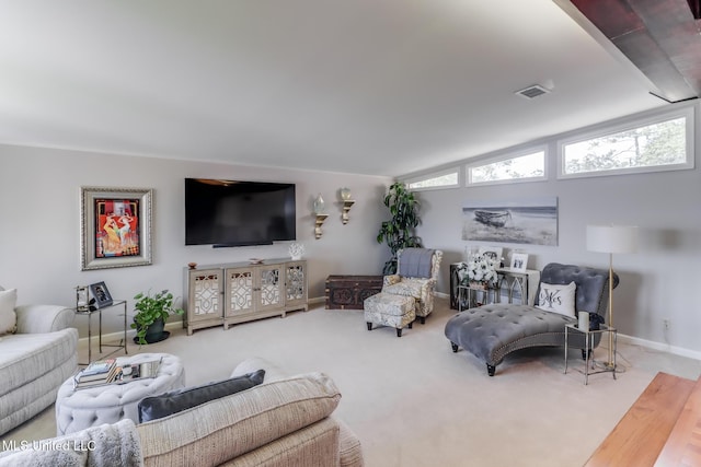 435 Christi Ln, Biloxi, MS 39531 - carpeted living area with baseboards