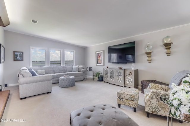 435 Christi Ln, Biloxi, MS 39531 - carpeted living room with baseboards