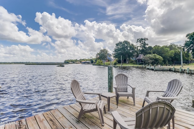 435 Christi Ln, Biloxi, MS 39531 - dock area with a water view