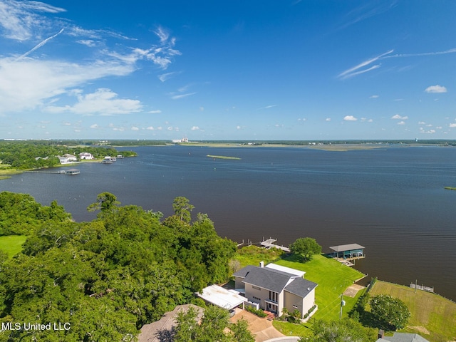 435 Christi Ln, Biloxi, MS 39531 - view from above of property featuring a nearby body of water