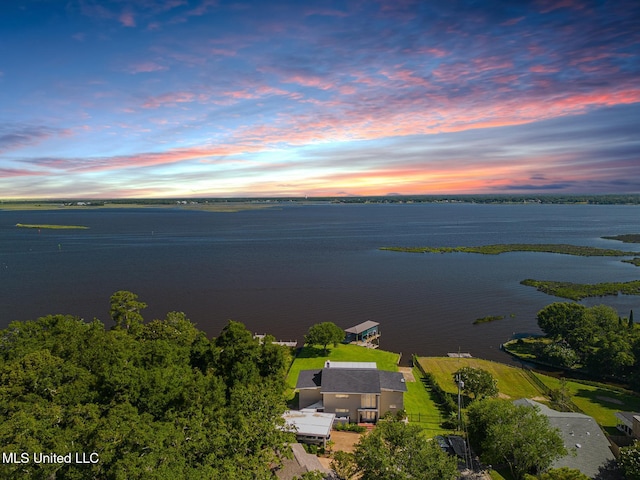 435 Christi Ln, Biloxi, MS 39531 - aerial view of property and surrounding area featuring a nearby body of water