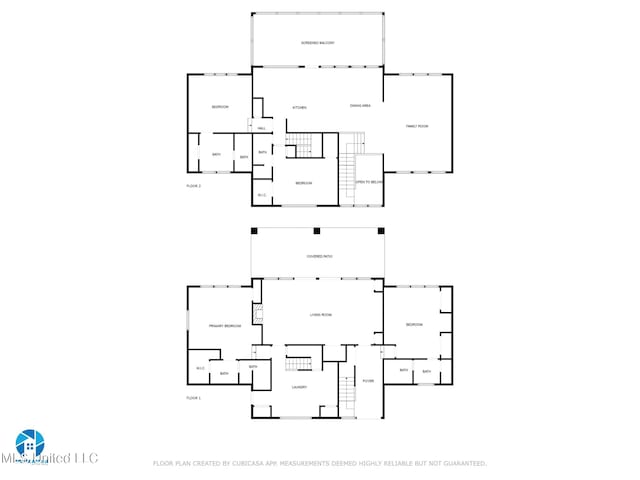 435 Christi Ln, Biloxi, MS 39531 - view of floor plan / room layout