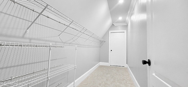 682 Hilo Way, Diamondhead, MS 39525 - spacious closet featuring carpet floors