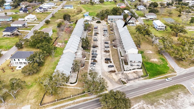 birds eye view of property featuring a residential view