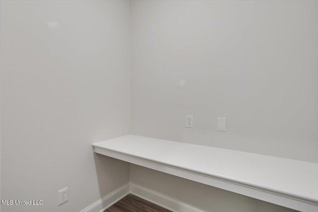 421 Baleigh Way, Canton, MS 39046 - detailed view of baseboards and wood finished floors