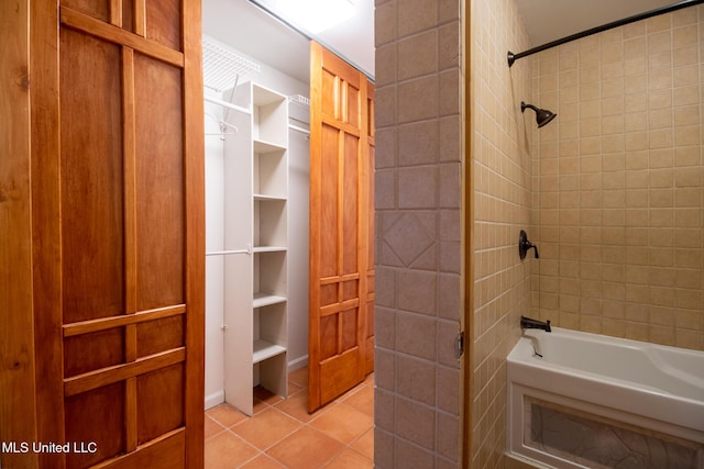 204 Trautman Ave, Long Beach, MS 39560 - full bath with tile patterned flooring, shower / bath combination, and a closet