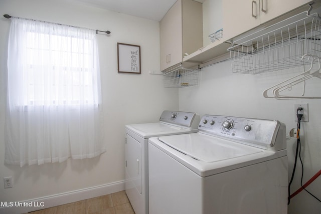 204 Trautman Ave, Long Beach, MS 39560 - laundry room with independent washer and dryer and cabinet space