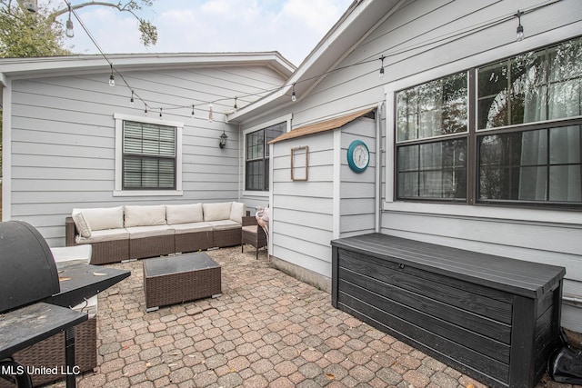 204 Trautman Ave, Long Beach, MS 39560 - view of patio / terrace featuring an outdoor hangout area